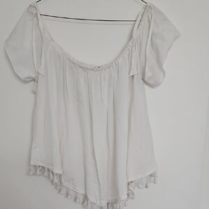 Tassel Trim Top